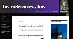 Desktop Screenshot of invivosciences.com